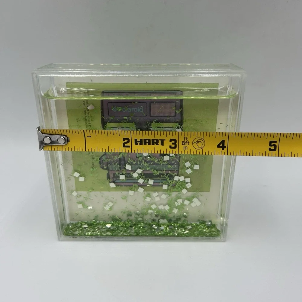 Polaroid Glitter Paper Weight‎ Collectible 2016